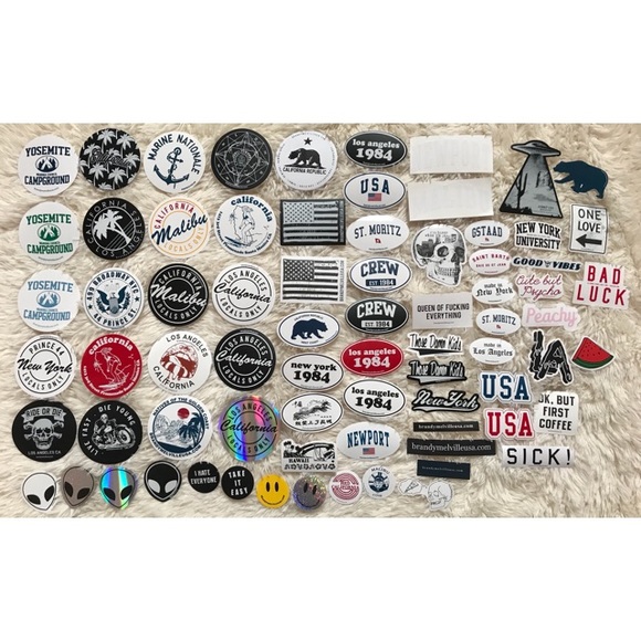 Brandy Melville Other - 50 Brandy Melville Stickers (random)